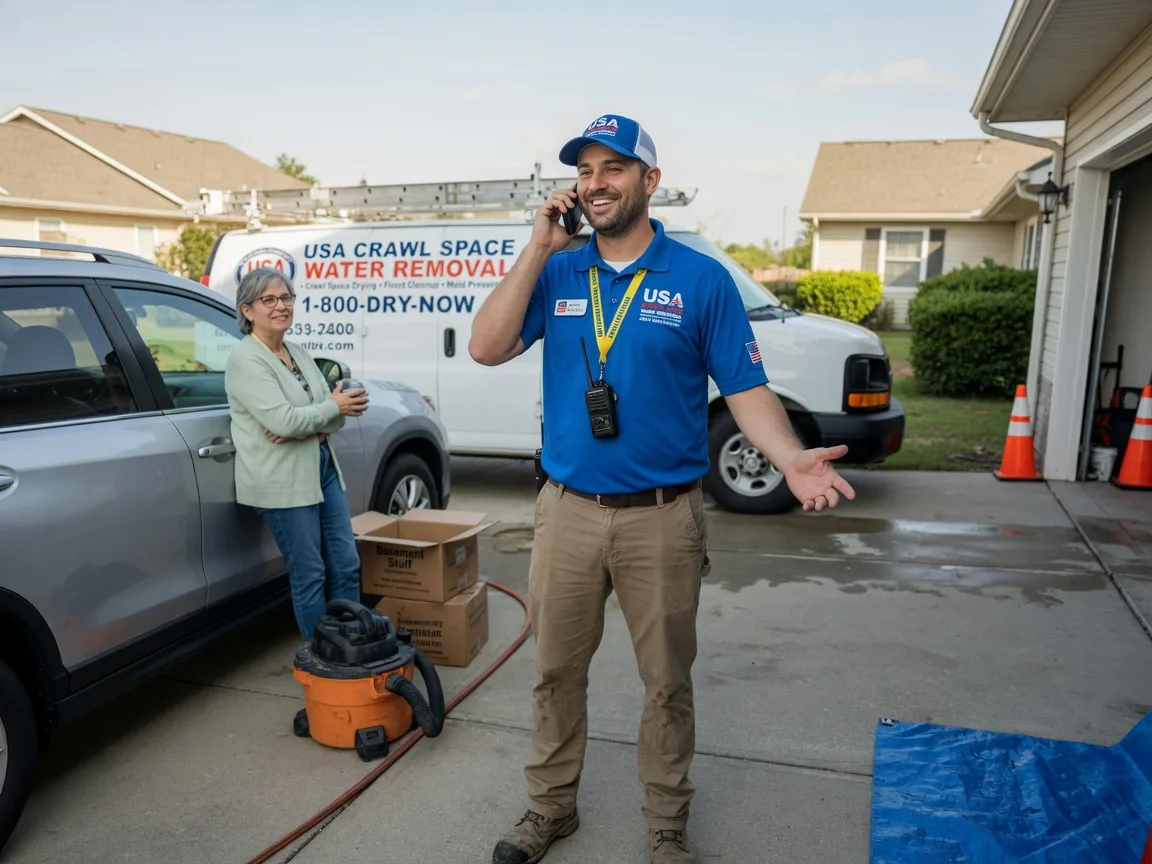 Crawl Space Water Removal Smithdale, MS FAQs